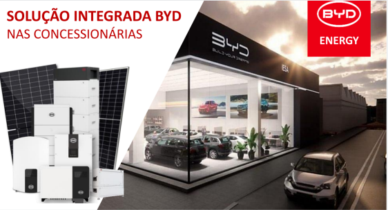 Azimute Solar Brasil fecha parceria com a BYD