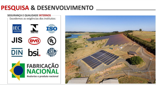 Azimute Solar Brasil fecha parceria com a BYD